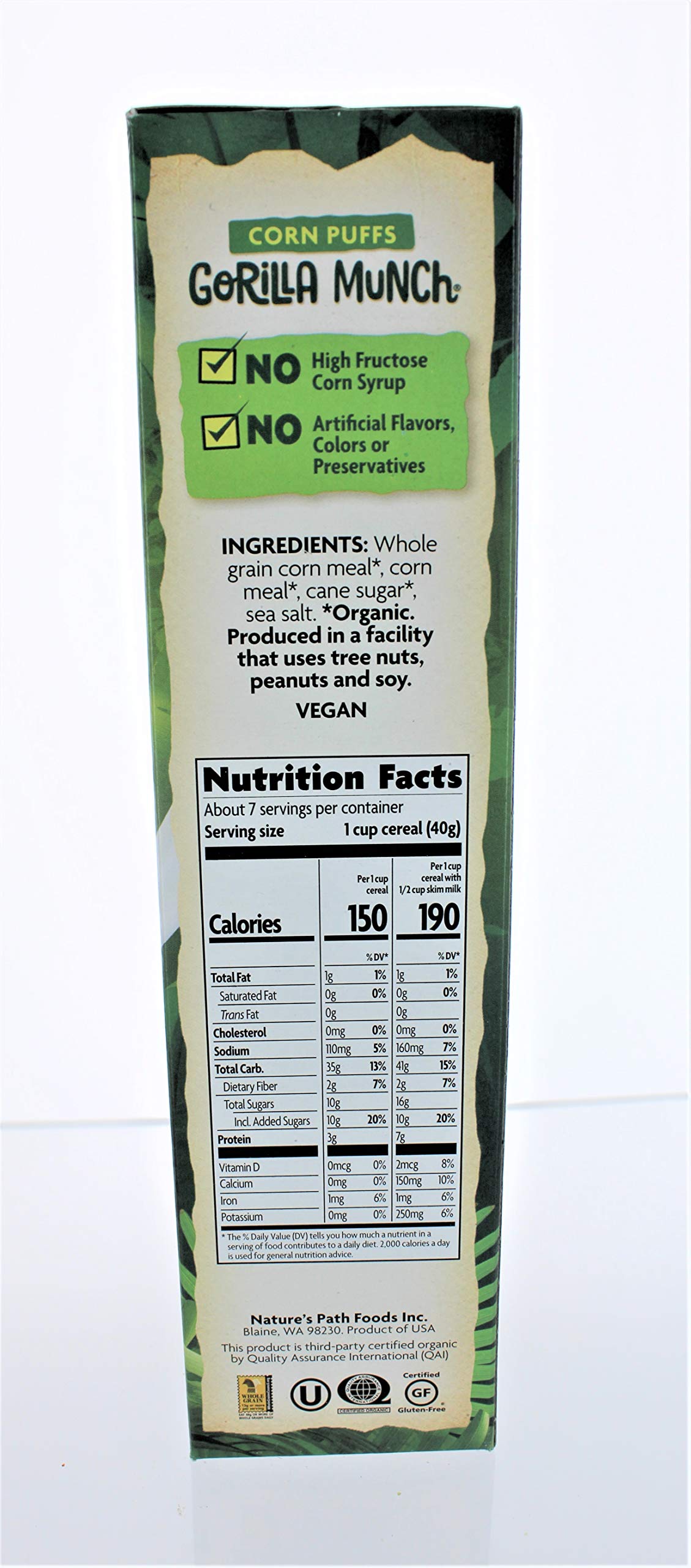 Product image of EnviroKidz Organic Cereal Gorilla Munch Pack of 3