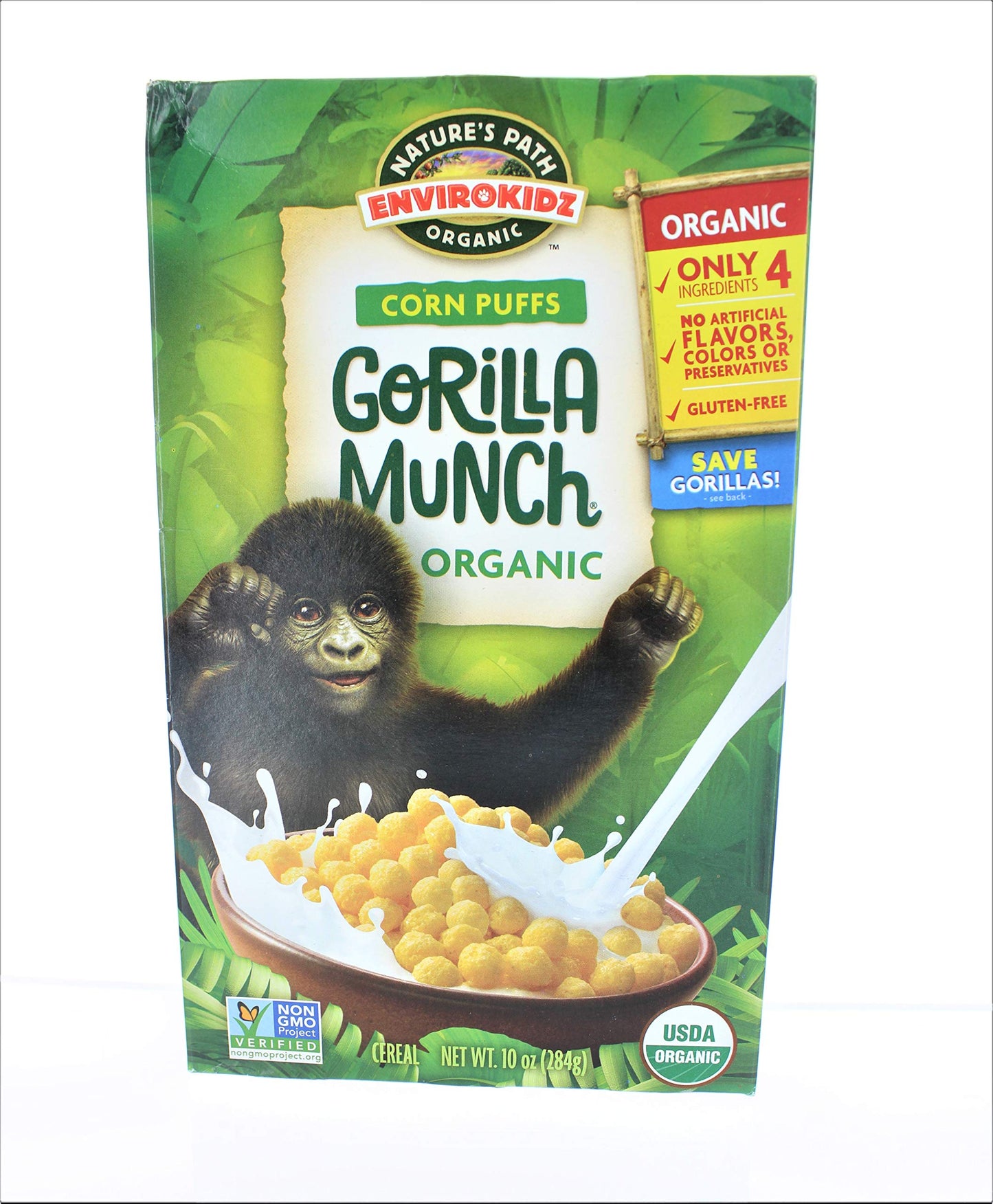 Product image of EnviroKidz Organic Cereal Gorilla Munch Pack of 3