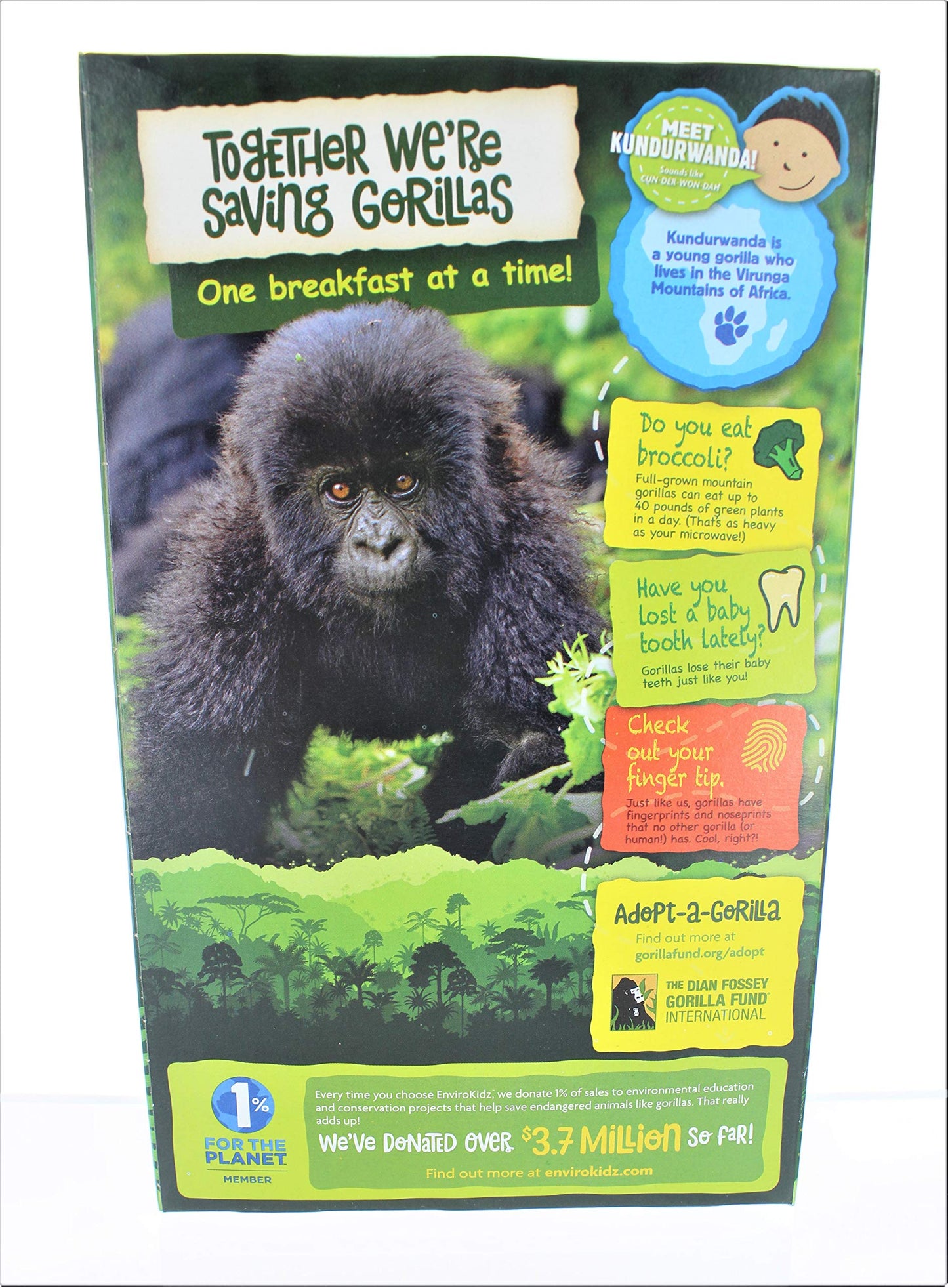 Product image of EnviroKidz Organic Cereal Gorilla Munch Pack of 3