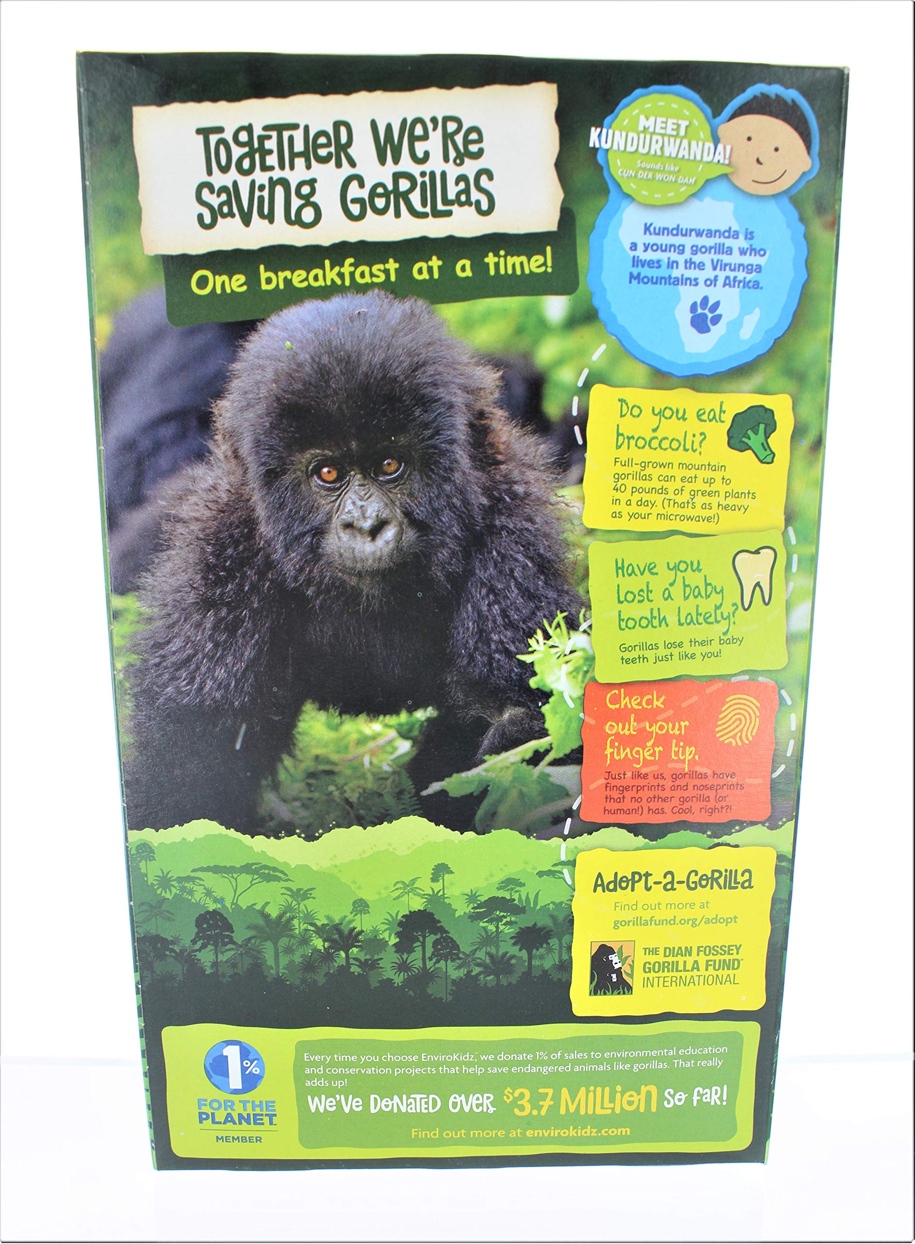 Product image of EnviroKidz Organic Cereal Gorilla Munch Pack of 3