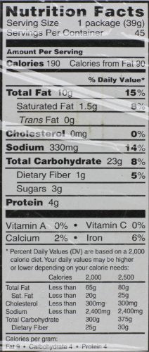 Product image of Austin Cheese Crackers Peanut Butter 1.38 oz 1.38 oz Pack of 27