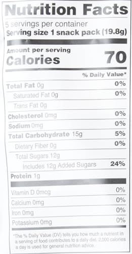 Product image of YumEarth Gummy Bears Gluten Free Assorted Flavors 99 grams 5 Snack Packs 99 g