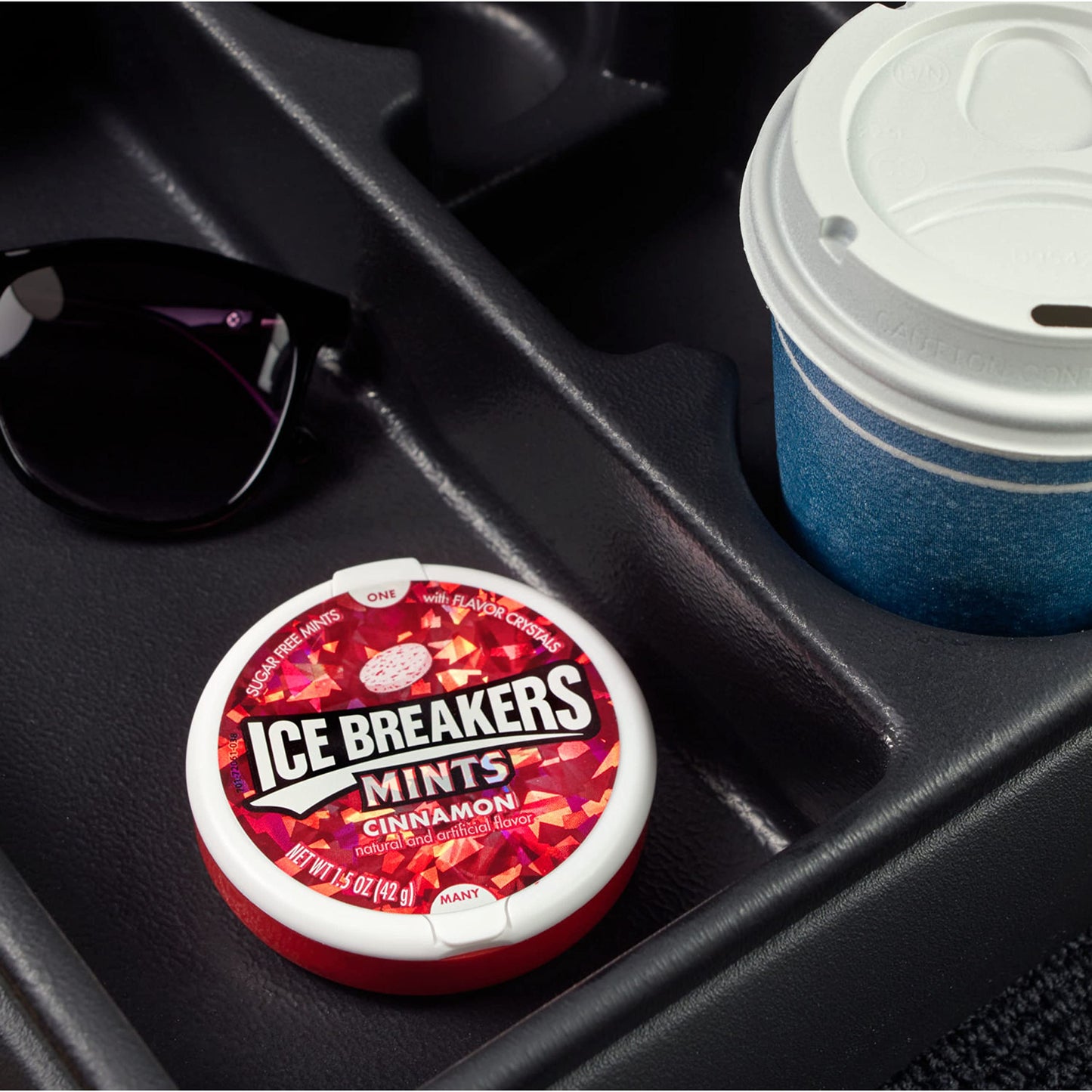 Product image of Ice Breakers Cinnamon Sugar Free Mints Tins 1.5 oz 1.5 oz Pack of 8