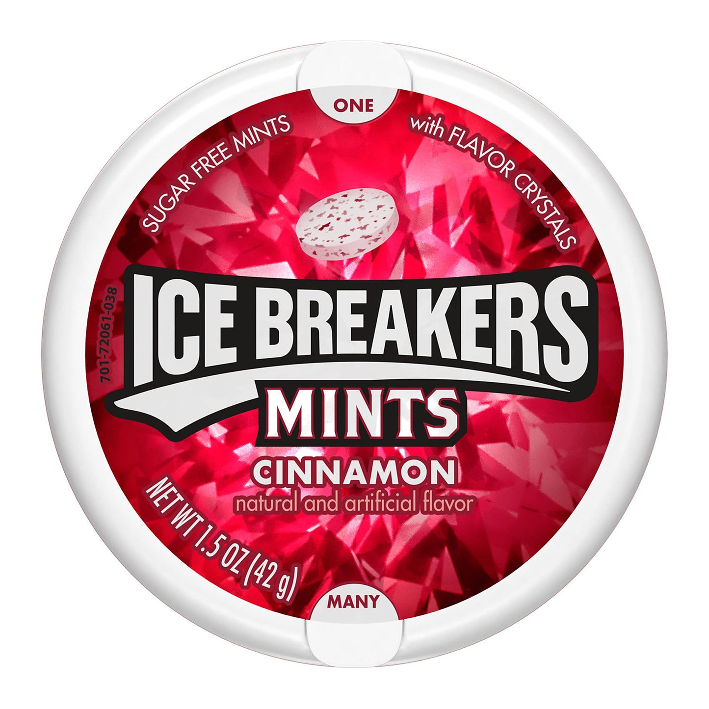 Product image of Ice Breakers Cinnamon Sugar Free Mints Tins 1.5 oz 1.5 oz Pack of 8