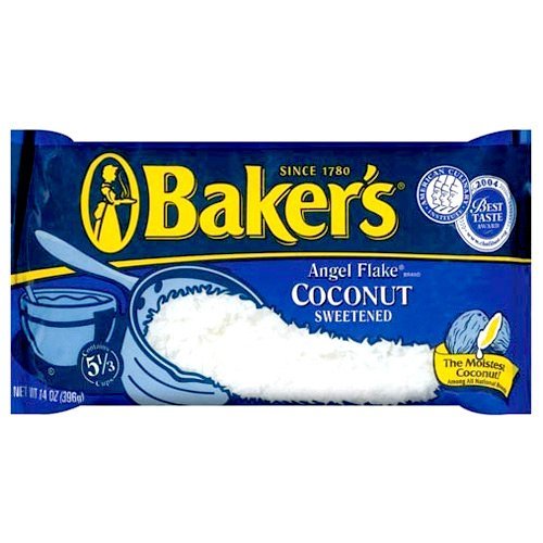 Product image of Baker's Angel Flake Sweetened Coconut 14 oz 14 oz Pack of 3