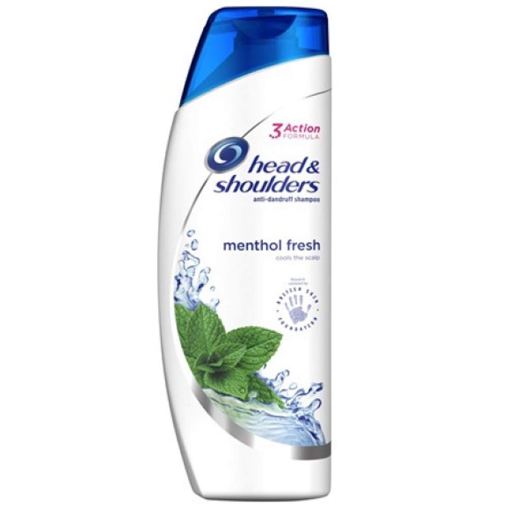 Product image of Head and Shoulders Anti Dandruff Shampoo Cool Menthol Refreshment For All Hair Types 13.5 oz 13.5 oz Pack of