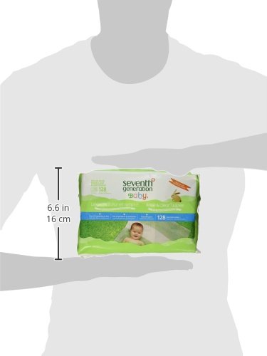 Product image of Seventh Generation Baby Wipes Unscented Sensitive 64 ct Pack of 2