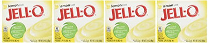 Product image of Jell-O Lemon Flavor Instant Pudding and Pie Filling 3.39 oz 3.39 oz Pack of 4