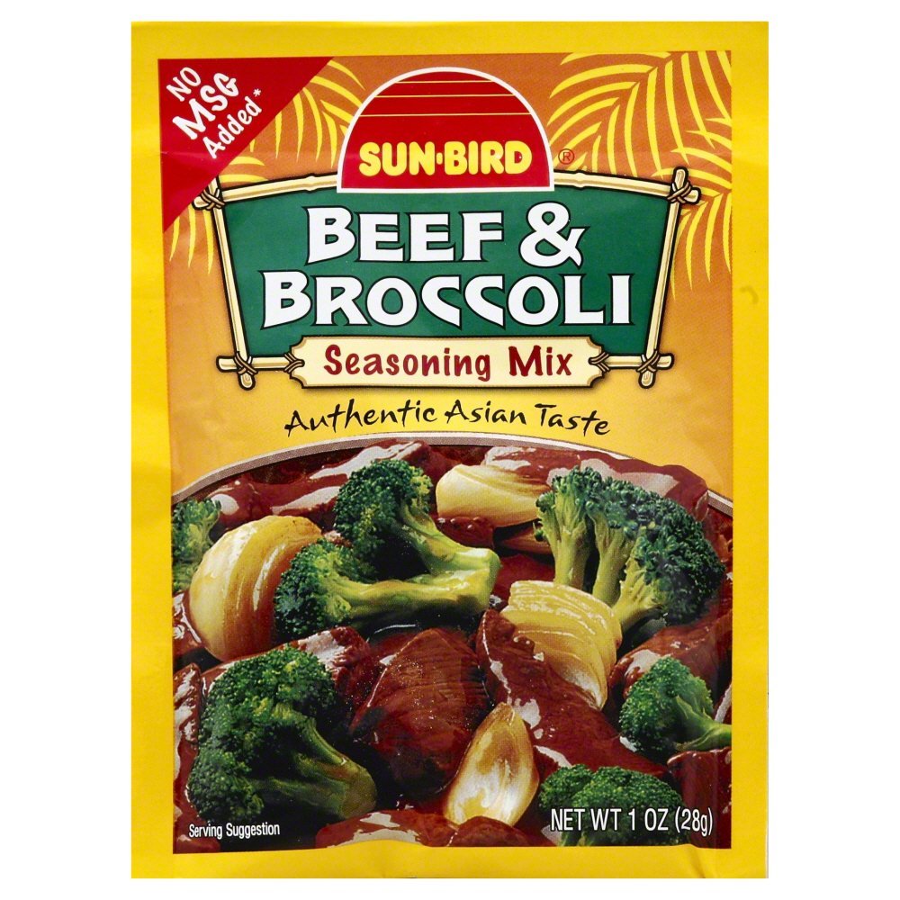 Product image of Sun Bird Seasoning Beef and Broccoli 1 oz 1 oz Pack of 4