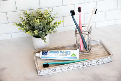 Product image of Kiss My Face Triple Action Toothpaste SLS and Fluoride Free Removes Plaque Prevents Tartar Strengthens