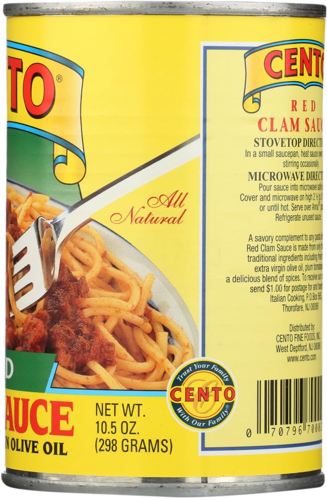 Product image of Cento Red Clam Sauce Pack of 6