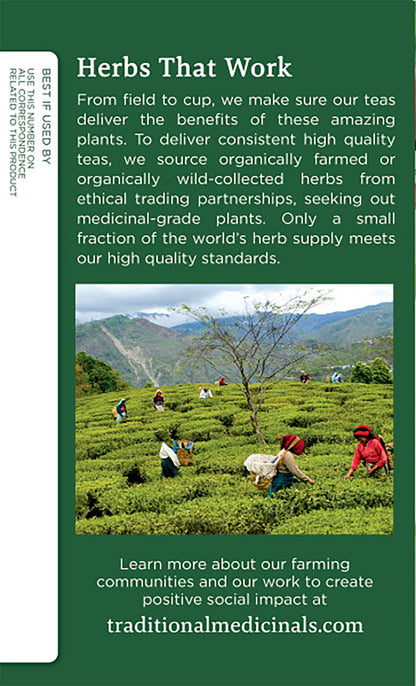 Product image of Traditional Medicinals Organic Hawthorn and Hibiscus Tea Heart Health 16 Tea Bags Pack of 1