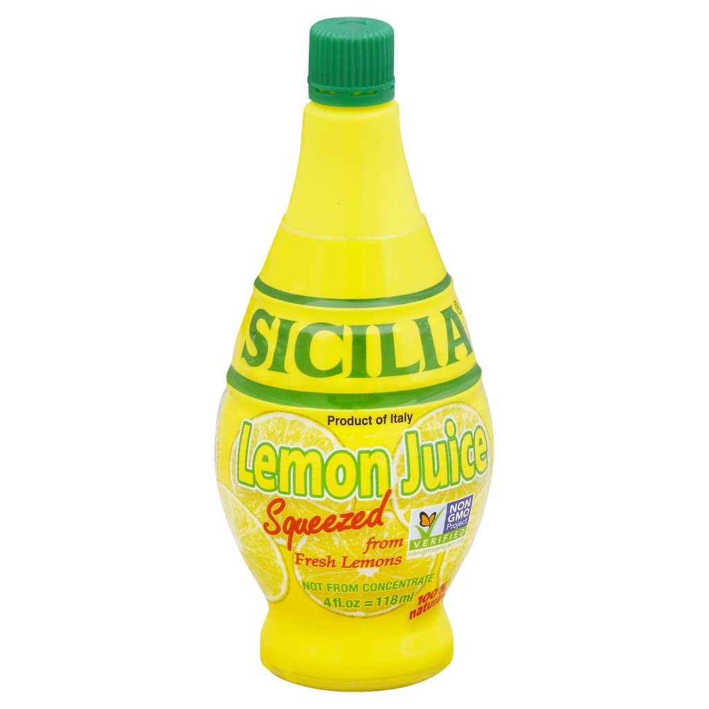 Product image of Sicilia Fresh Squeezed Lemon Juice 4 oz 4 oz Pack of 3