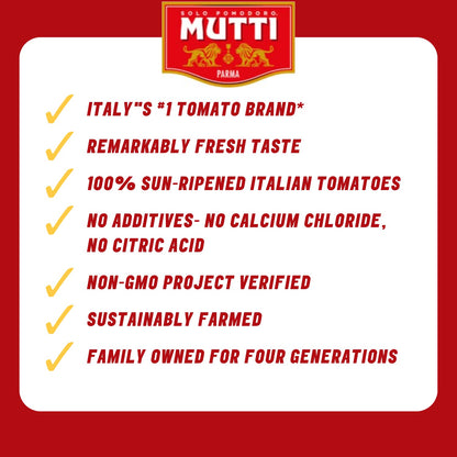 Product image of Mutti Double Concentrated Tomato Paste Tube Vegan Friendly Gluten Free No Additives or Preservatives 4.5 oz