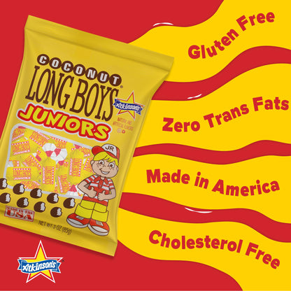 Product image of Long Boy Coconut Candy 0.39 oz 48 ct Box 0.39 oz 48 Count