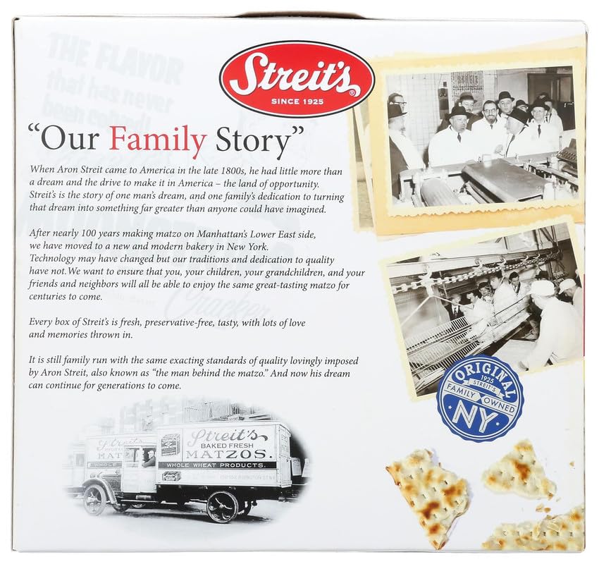 Product image of Streit's Lightly Salted Matzo 11 oz 11 oz Pack of 5