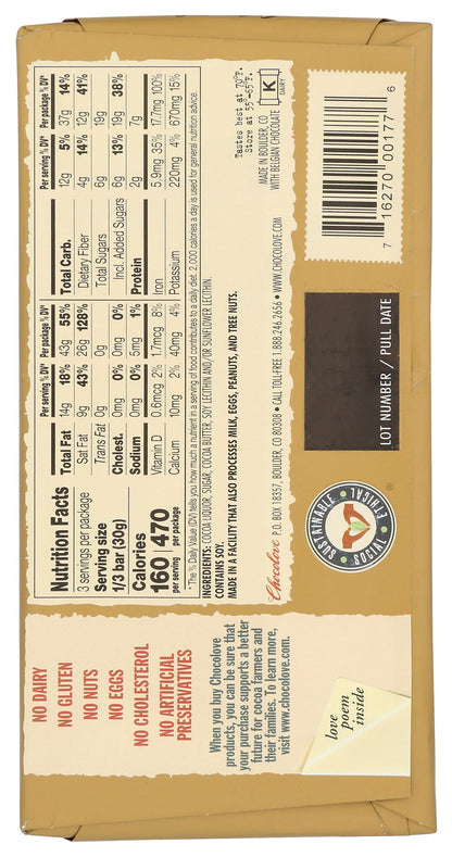 Product image of Chocolove Extra Strong Dark Chocolate Bar 3.2 oz 3.2 oz