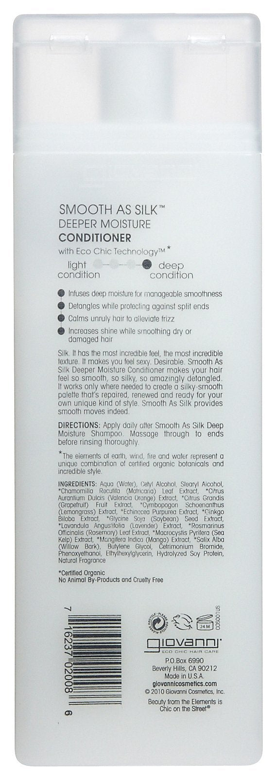 Product image of GIOVANNI Smooth As Silk Deep Moisture Conditioner 8.5 oz 8.5 oz
