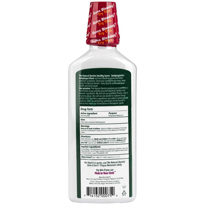 Product image of The Natural Dentist Healthy Gums Mouth Rinse Peppermint Twist 16.9 fl oz 16.9 fl oz