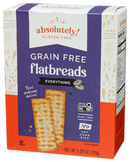 Product image of Absolutely Gluten Free Everything Flatbread 5.29 oz 5.29 oz