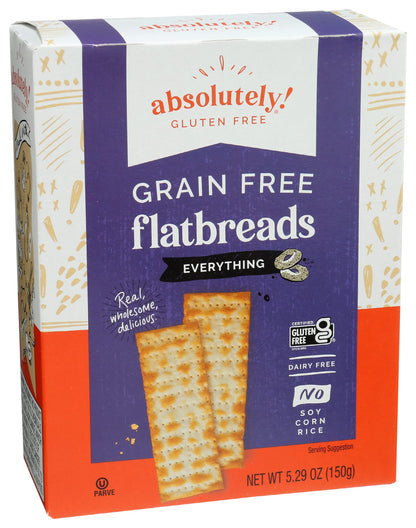 Product image of Absolutely Gluten Free Everything Flatbread 5.29 oz 5.29 oz