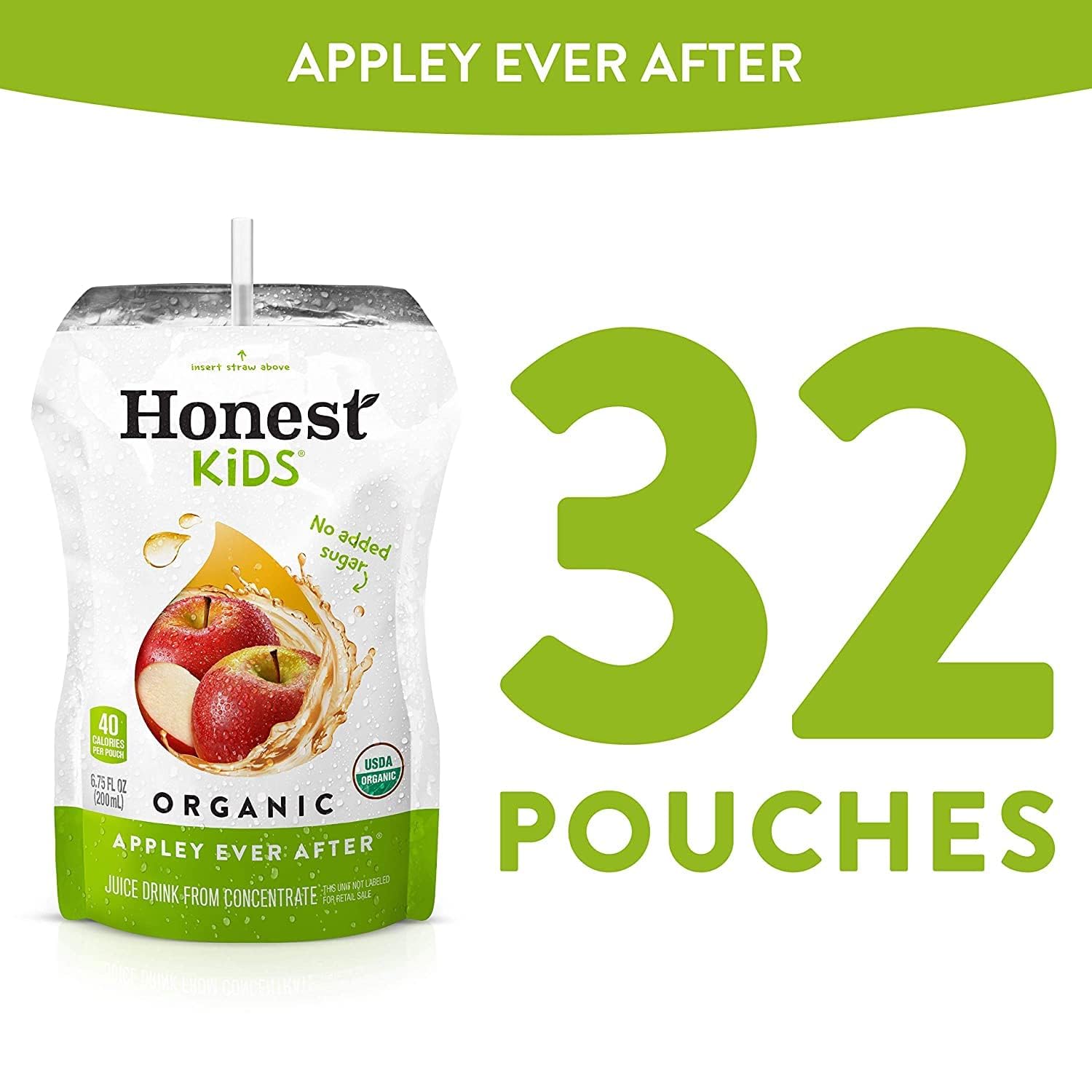 Product image of Honest Kids Appley Ever After Juice Drink 6.75 Fluid oz 8 ct Pack of 4