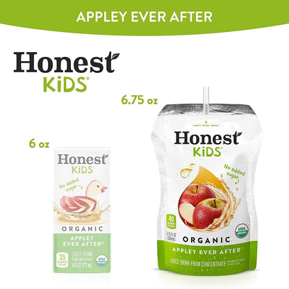 Product image of Honest Kids Appley Ever After Juice Drink 6.75 Fluid oz 8 ct Pack of 4