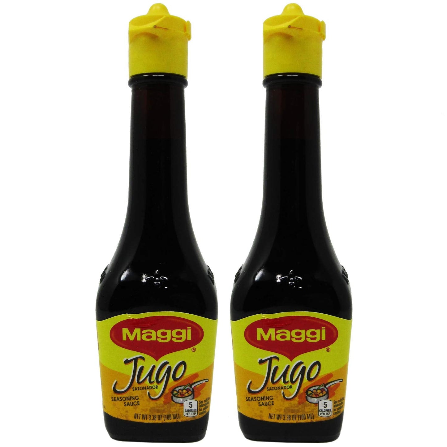 Product image of Jugo Maggi Seasoning Sauce Glass Bottles 3.38 oz 3.38 oz Pack of 2