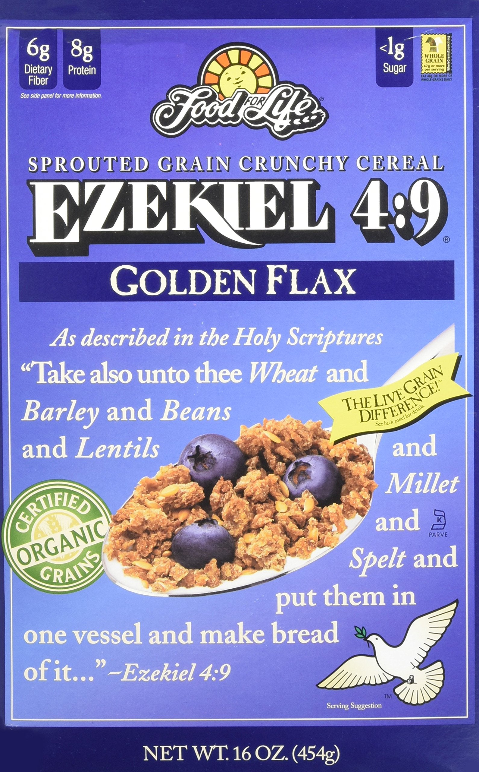 Product image of Food for Life Ezekiel 4:9 Golden Flax Breakfast Cereal 16 oz 16 oz