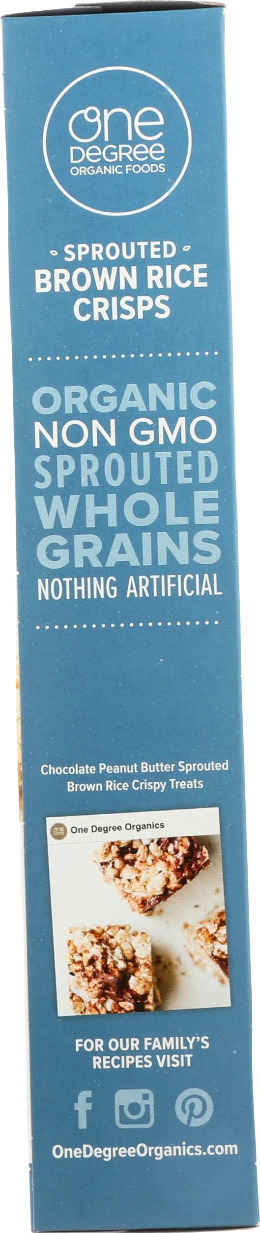 Product image of One Degree Organic Foods Sprouted Brown Rice Crisps Cereal 8 oz 8 oz Pack of 6