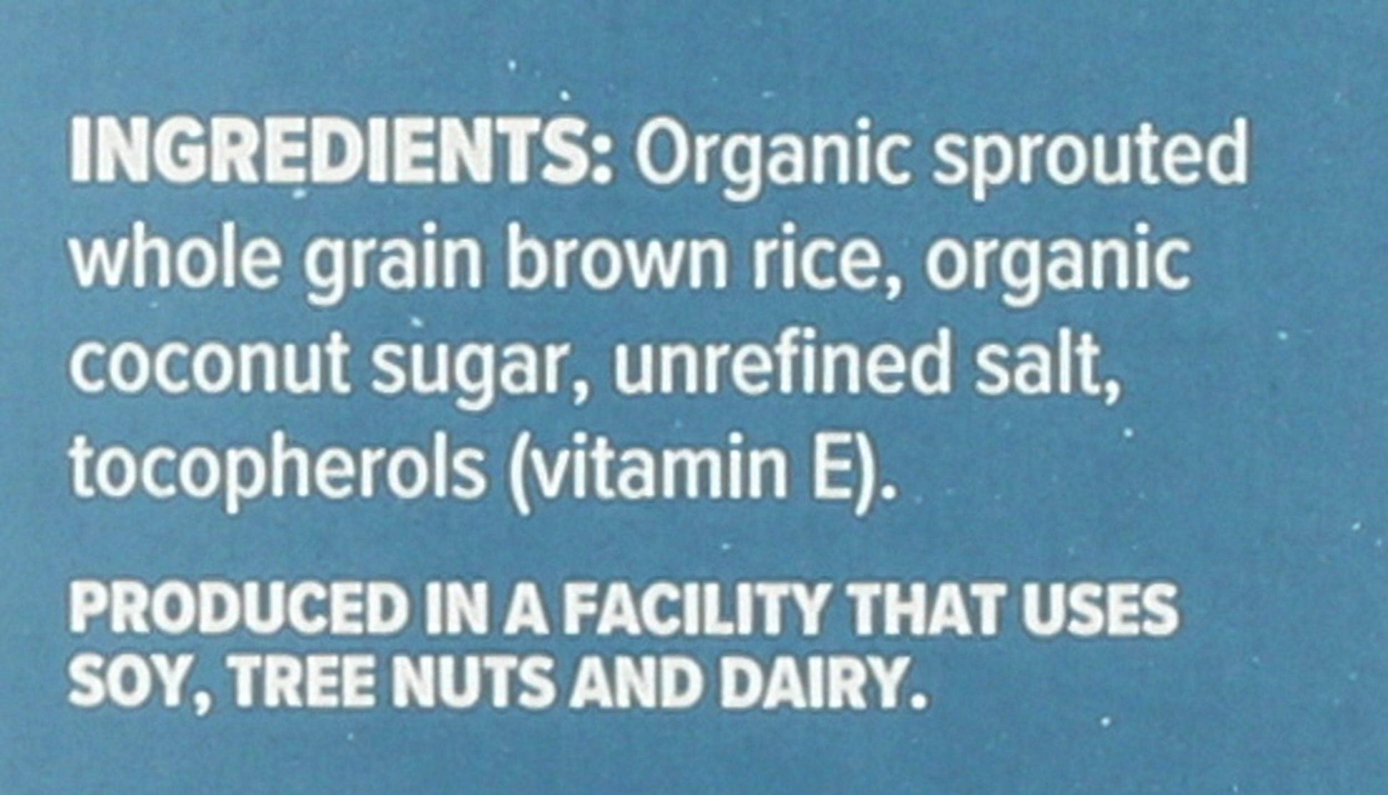 Product image of One Degree Organic Foods Sprouted Brown Rice Crisps Cereal 8 oz 8 oz Pack of 6