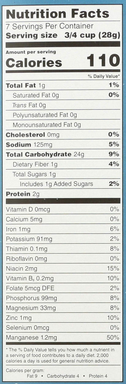 Product image of One Degree Organic Foods Sprouted Brown Rice Crisps Cereal 8 oz 8 oz Pack of 6