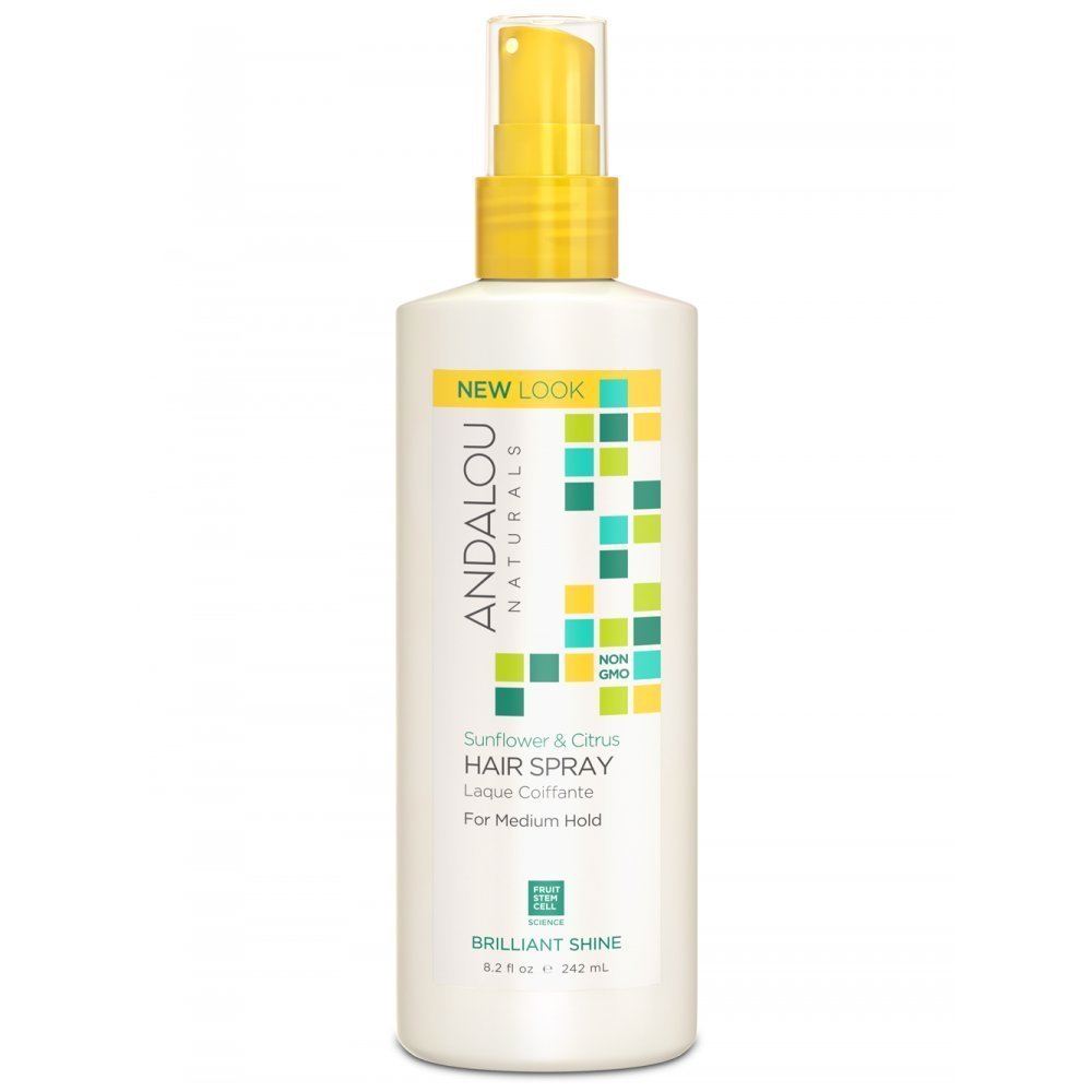 Product image of Andalou Naturals Medium Hold Hair Spray Sunflower and Citrus 8.2 fl oz 8.2 fl oz
