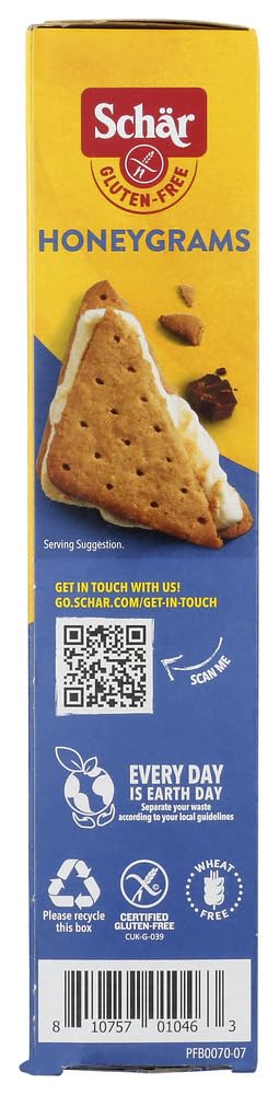 Product image of Schar Honeygrams Cookies Gluten-Free 5.6 oz 5.6 oz Pack of 2