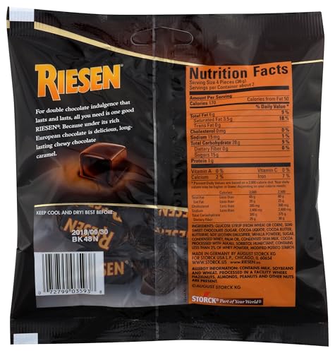 Product image of Riesen Chewy Chocolate Caramel 2.65 oz 2.65 oz Pack of 3