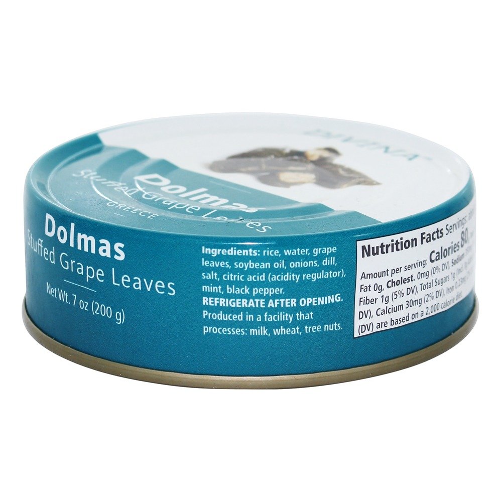 Product image of Divina Stuffed Grape Leaves Dolmas 7 oz 7 oz Pack of 4