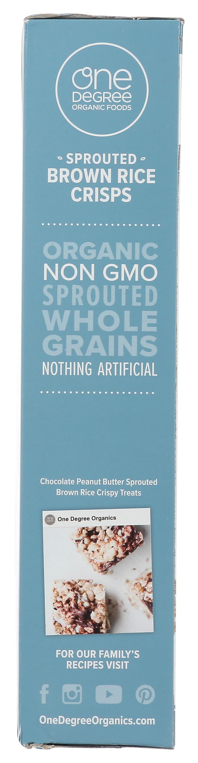 Product image of One Degree Organic Foods Brown Rice Crisp Cereal 8 oz 8 oz