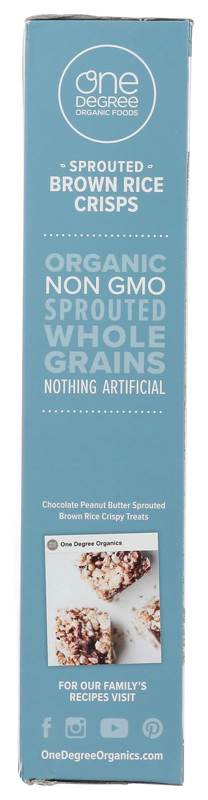 Product image of One Degree Organic Foods Brown Rice Crisp Cereal 8 oz 8 oz