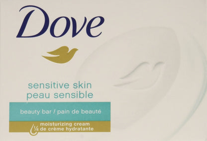 Product image of Dove Sensitive Skin Bath Bars Unscented 3.75 oz 6 Bars 3.75 oz