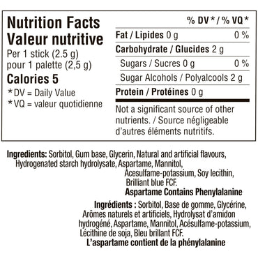 Product image of 5 Gum Cobalt Peppermint Sugar-Free Gum 15 ct Pack of 10