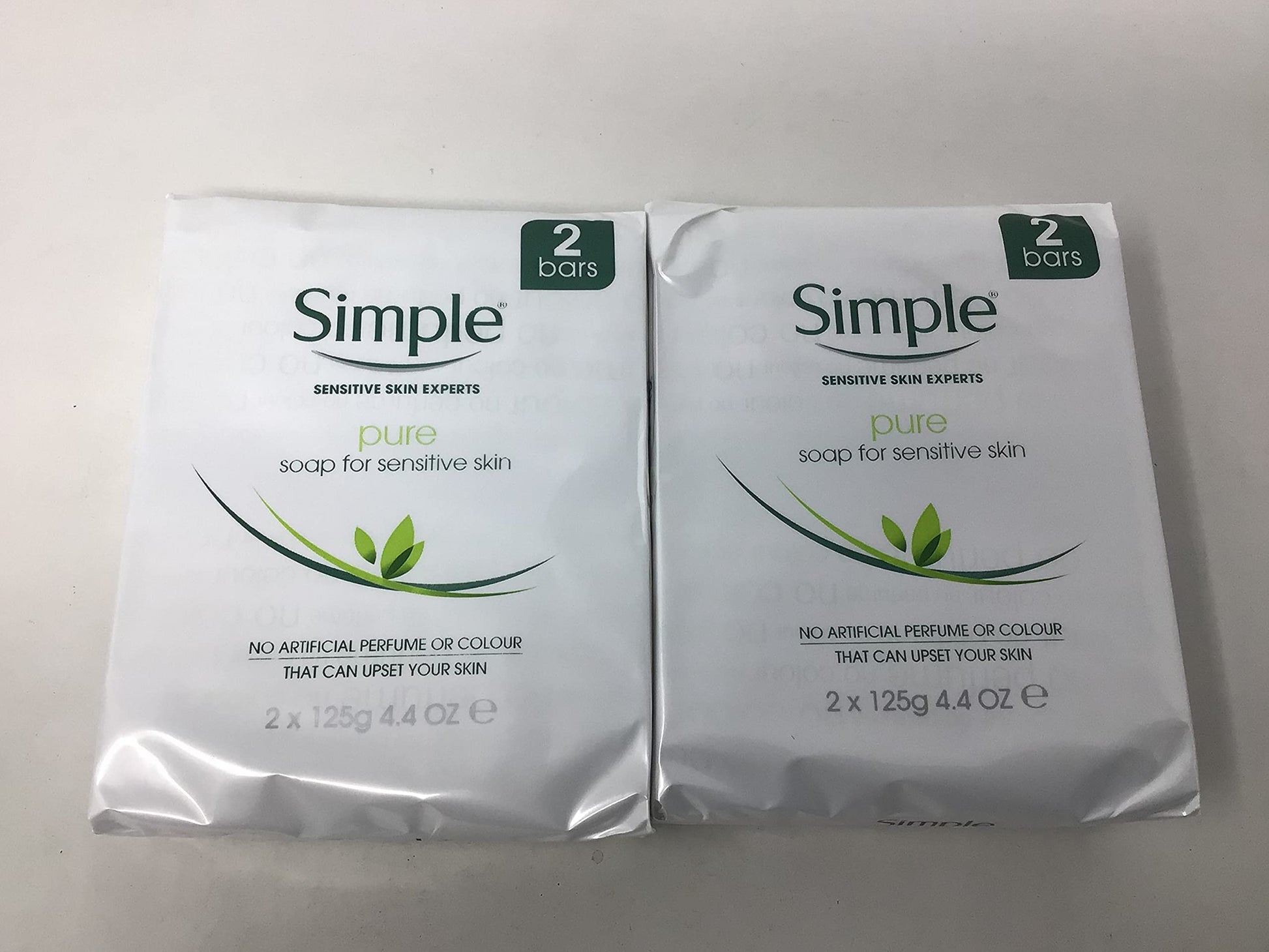 Product image of Simple Pure Soap For Sensitive Skin Women 2 ct 2 Count