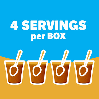 Product image of Jell-O Butterscotch Zero Sugar Instant Reduced Calorie Pudding and Pie Filling Mix Box 1 oz 1 oz Pack of 4