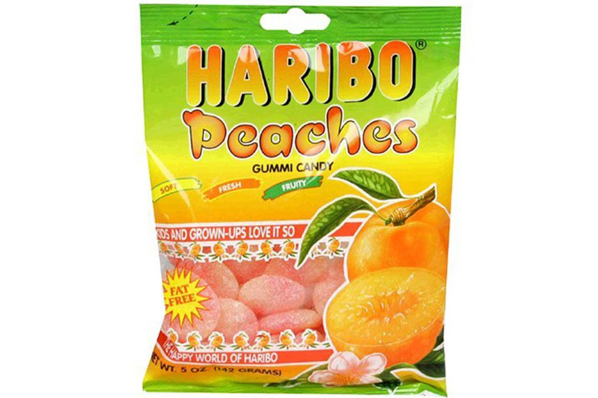 Product image of Haribo Peaches Gummies 5 oz 5 oz Pack of 3