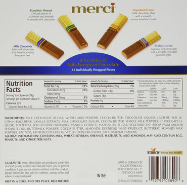 Product image of MERCI Assorted Milk Chocolates 7oz 7 oz