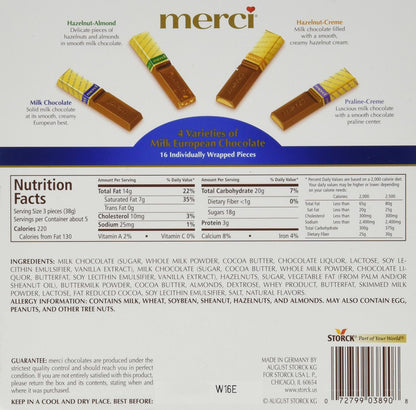 Product image of MERCI Assorted Milk Chocolates 7oz 7 oz