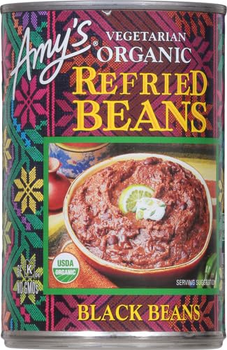 Product image of Amy's Organic Refried Vegetarian Black Beans 15.4 oz 15.4 oz