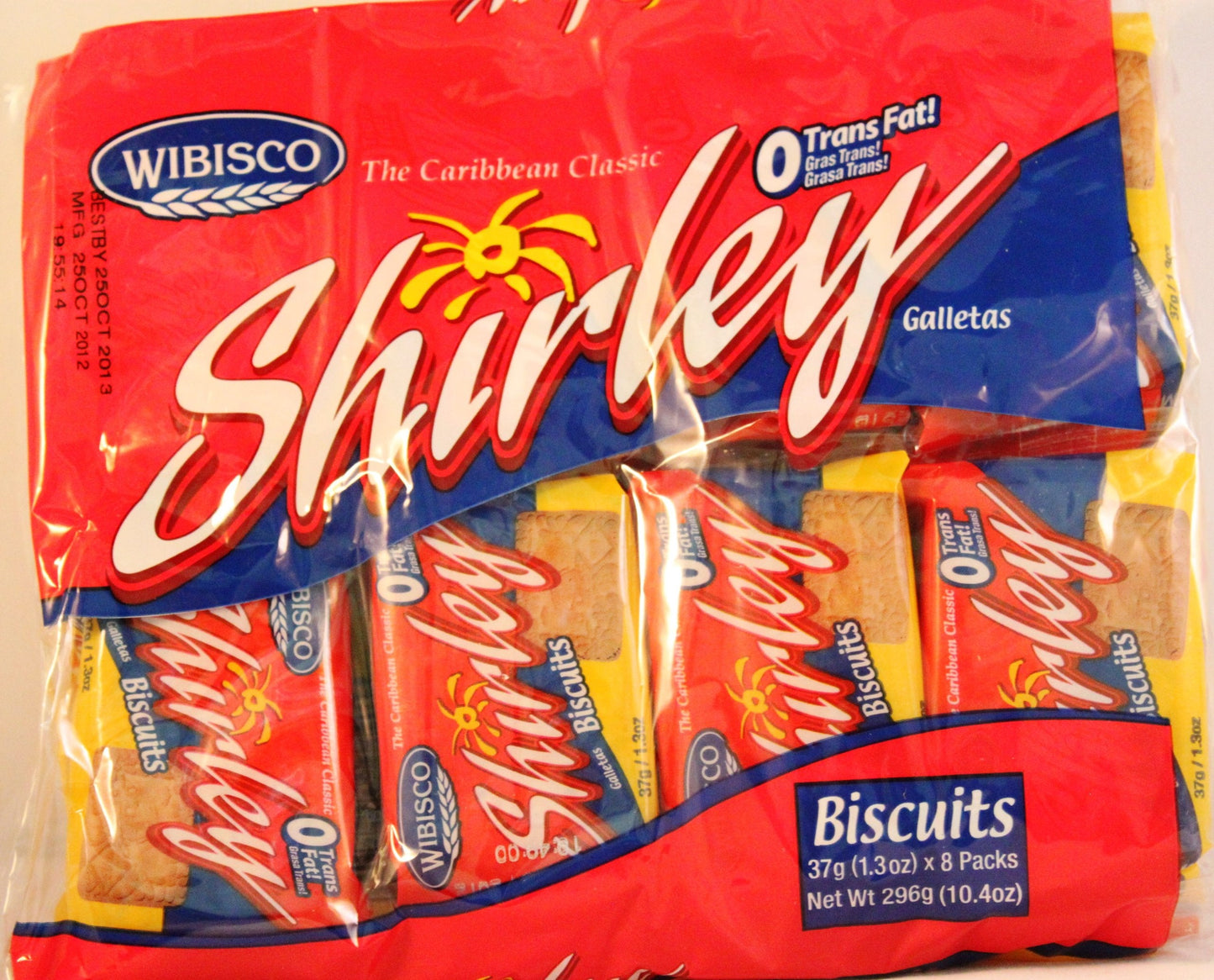 Product image of Wibisco Shirley Biscuit 1.3 oz 1.3 oz Pack of 8