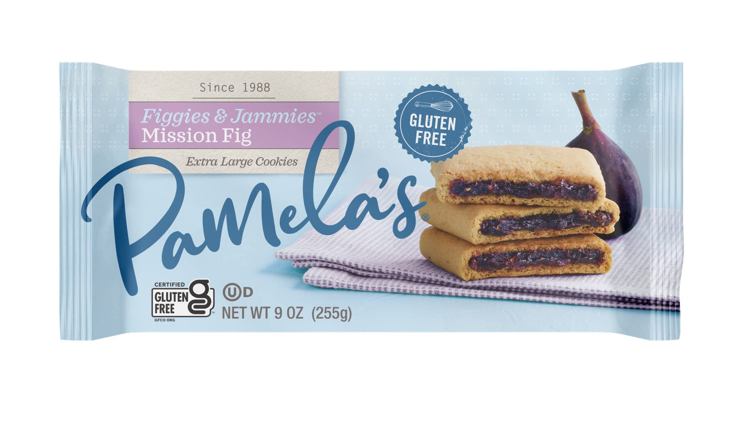 Product image of Pamela's Products Gluten Free Figgies and Jammies Cookies Mission Fig 9 oz 9 oz Pack of 6