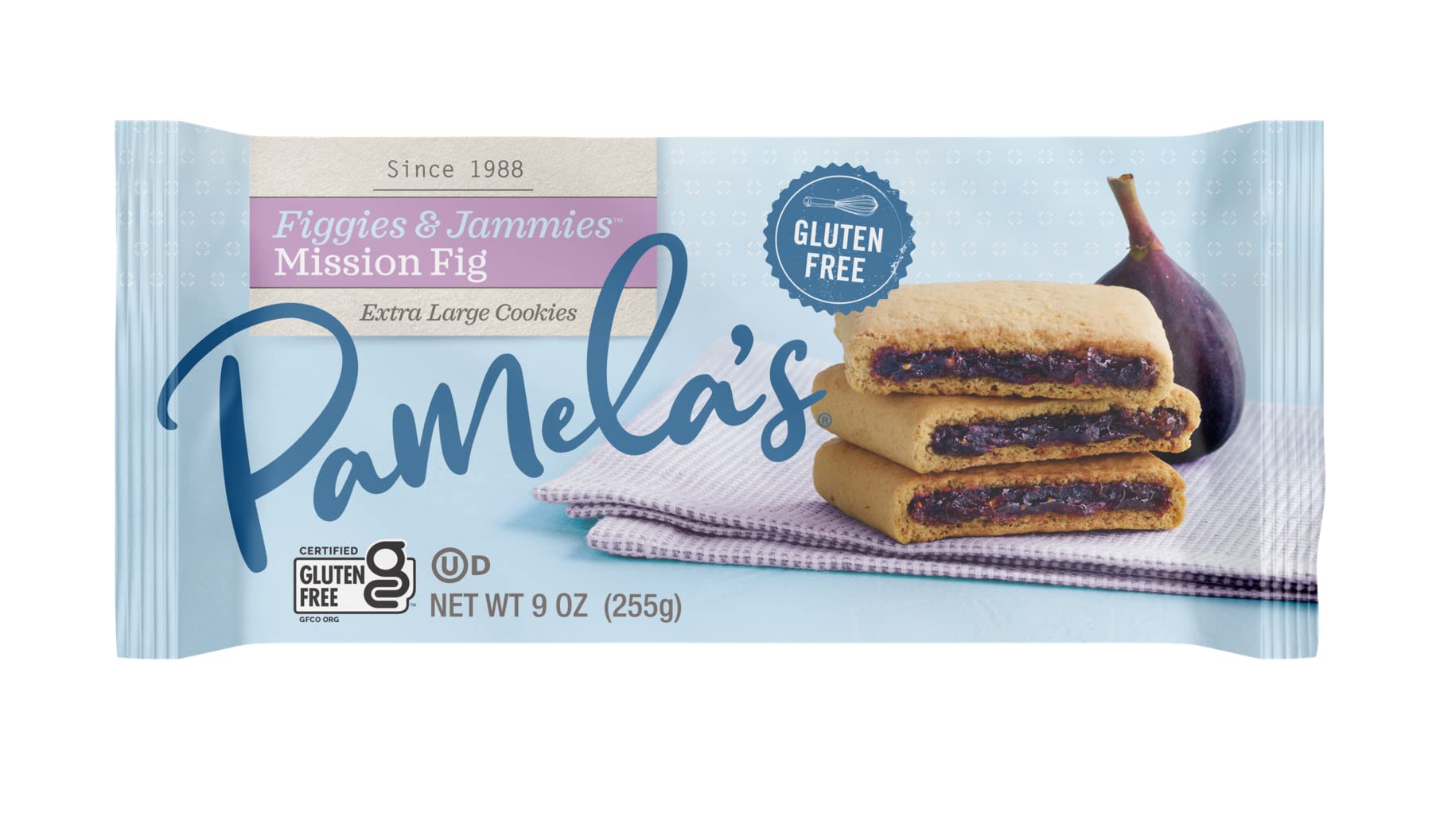Product image of Pamela's Products Gluten Free Figgies and Jammies Cookies Mission Fig 9 oz 9 oz Pack of 6
