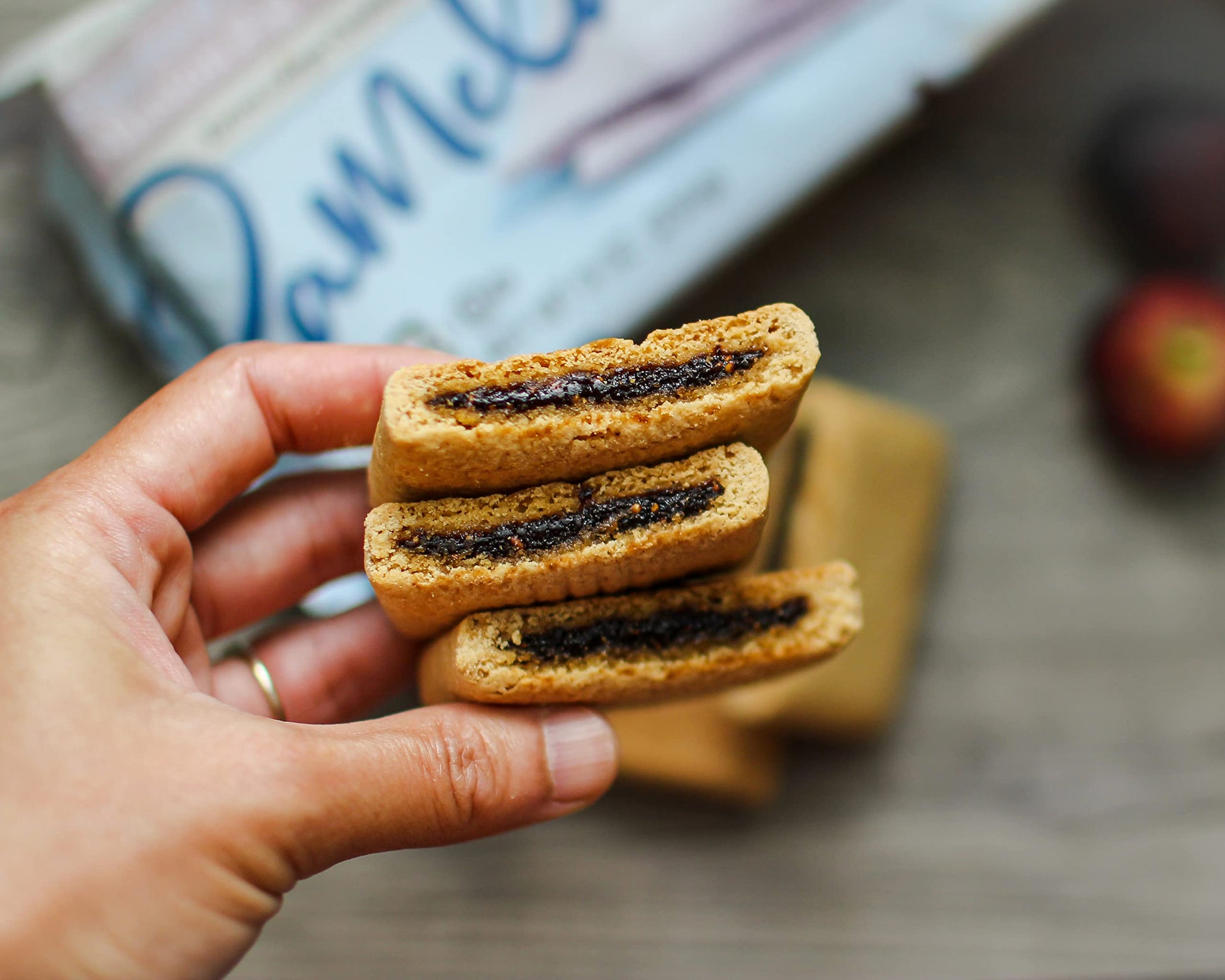 Product image of Pamela's Products Gluten Free Figgies and Jammies Cookies Mission Fig 9 oz 9 oz Pack of 6